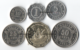 belize set kovancev 6x