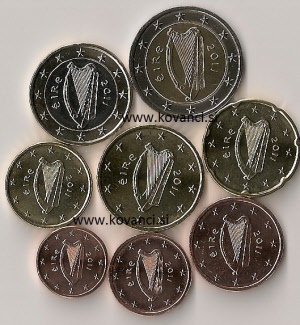 irska euro set