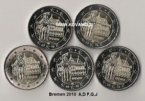 nemcija 2 euro 2010