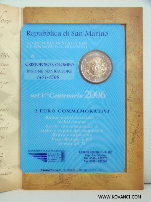 san marino 2e 2006 - kovanec